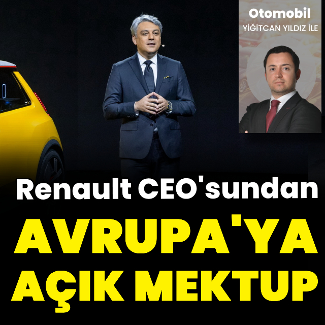 Renault CEO'sundan Avrupa'ya açık mektup