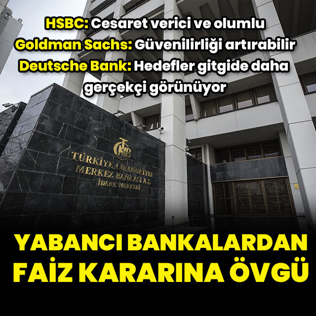 Yabancı bankalardan TCMB değerlendirmesi