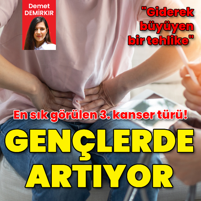 Kolorektal kanserler gençlerde artıyor