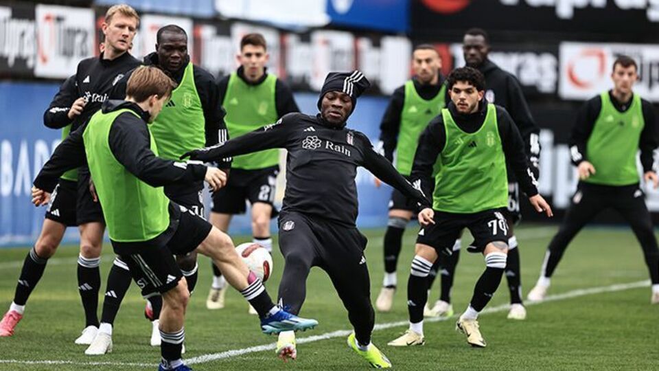 Beşiktaş, Başakşehir maçı hazırlıklarını sürdürdü