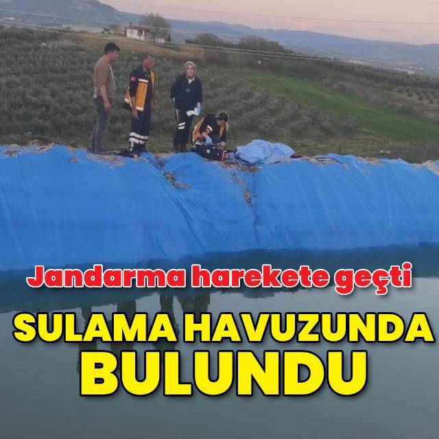 Cansız bedeni sulama havuzunda bulundu