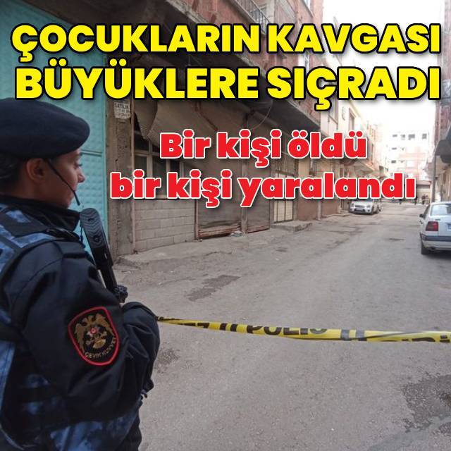Çocukların kavgası büyüklere sıçradı