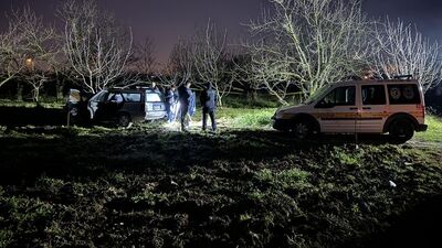 Meyve bahçesinde başından vurulmuş halde ölü bulundu