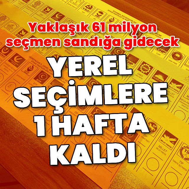 Yaklaşık 61 milyon seçmen sandığa gidecek