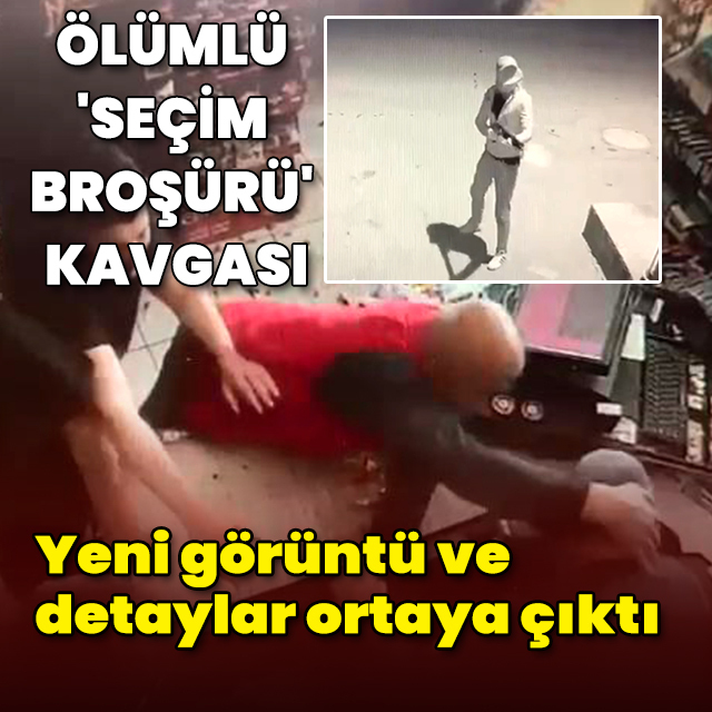 Ölümlü 'seçim broşürü' kavgasının yaşandığı iş yerine pompalı tüfekle saldırı