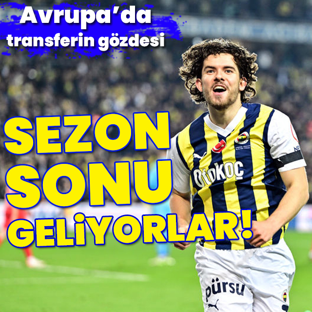 Sezon sonu geliyorlar!