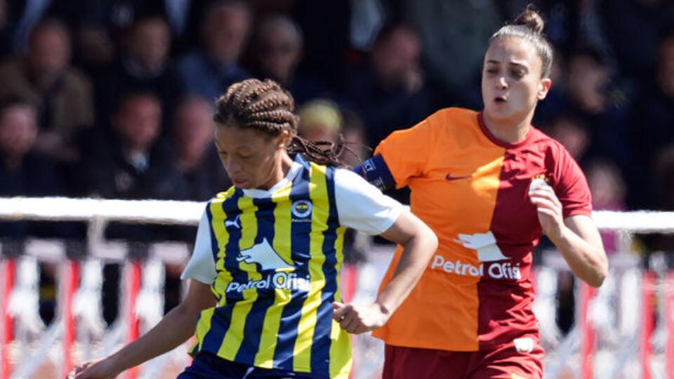 Kadınların derbisinde kazanan F.Bahçe!