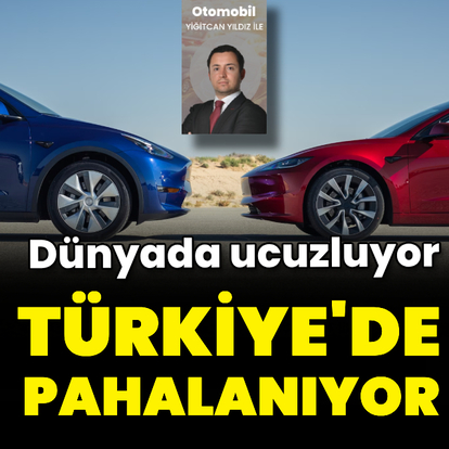 Dünyada fiyatı düşüyor, Türkiye'de artıyor