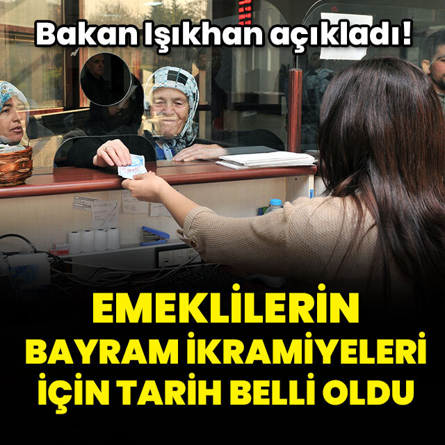 Emeklilerin bayram ikramiyeleri için tarih belli oldu