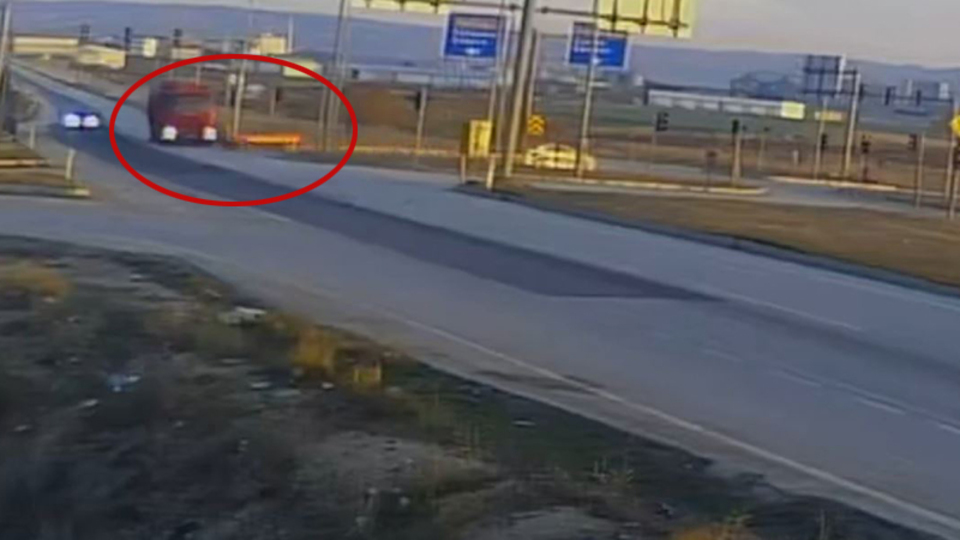 Ölümlü feci kaza kamerada