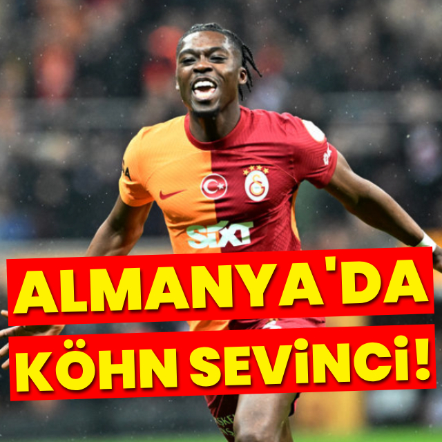 Almanya'da Köhn sevinci!