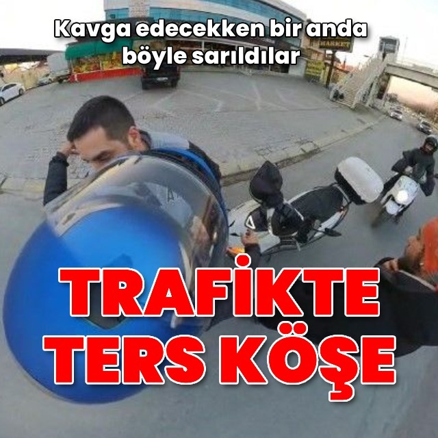 Trafikte ters köşe