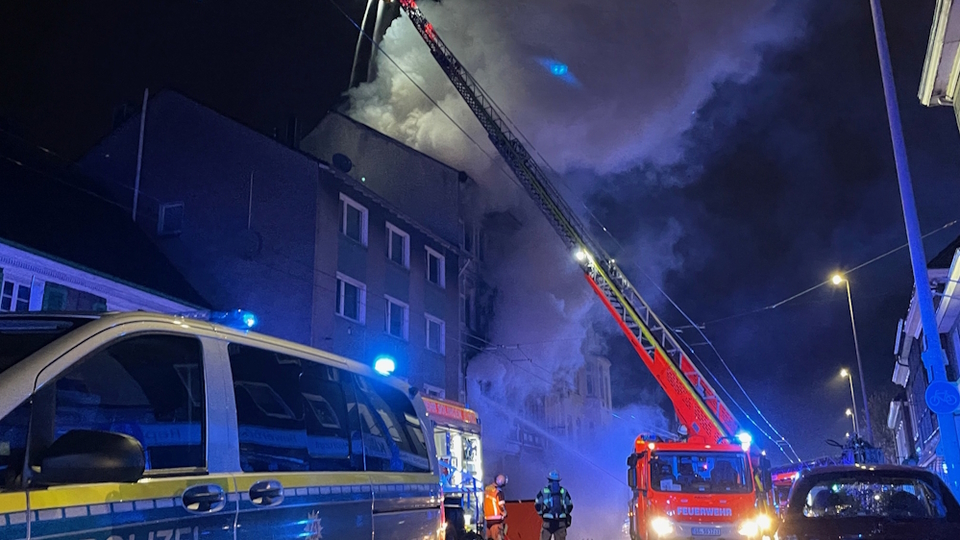 Solingen'de yangın: 4 kişi öldü
