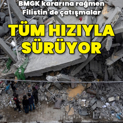 İsrail-Hamas çatışmaları tüm hızıyla devam ediyor