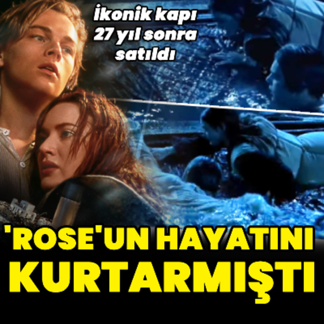 'Titanic'teki ünlü kapı açık artırmada