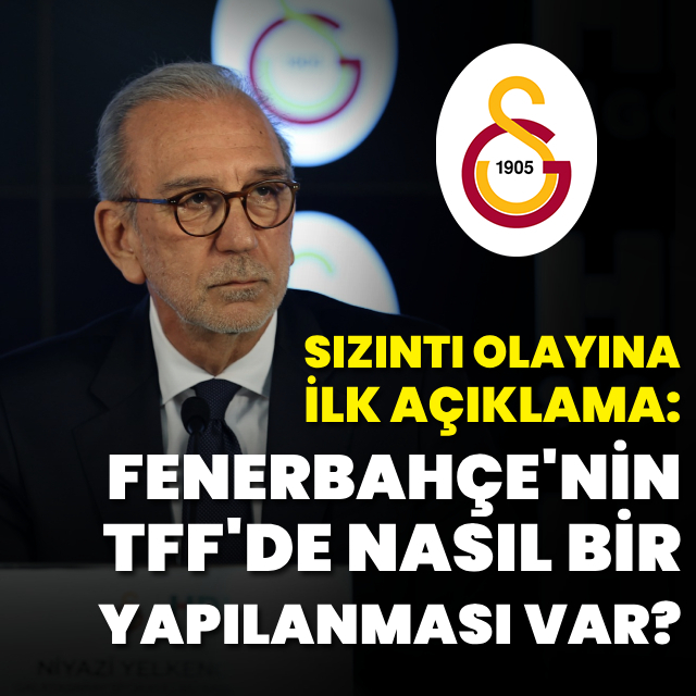 Sızıntı olayına ilk açıklama