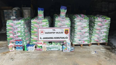 Tonlarca sahte deterjan ele geçirildi