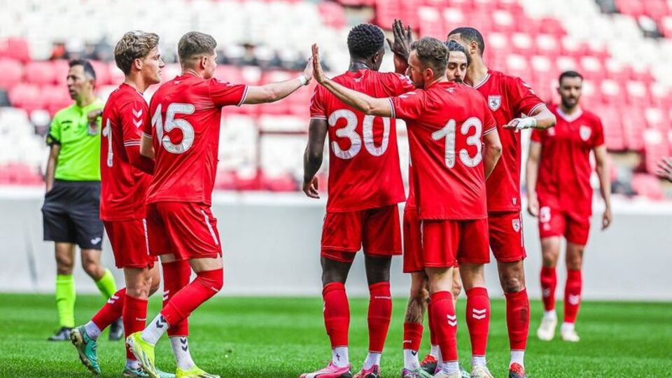 Samsunspor'dan 6 gollü prova!