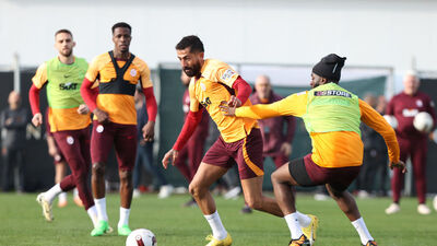 Galatasaray'da lig hazırlıklarına devam!