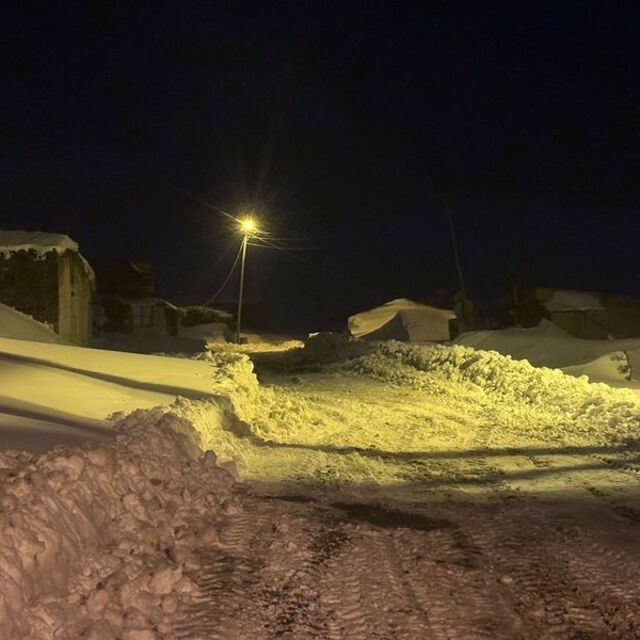Ulaşıma kar engeli! 58 köy yolu kapandı
