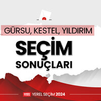 Gürsu, Kestel, Yıldırım seçim sonuçları