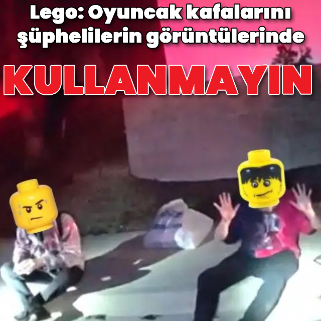 Lego'dan Kaliforniya polisine uyarı