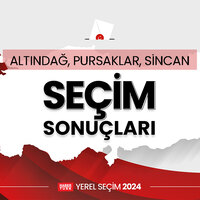 Altındağ, Pursaklar ve Sincan Belediye Başkanı belli oldu!