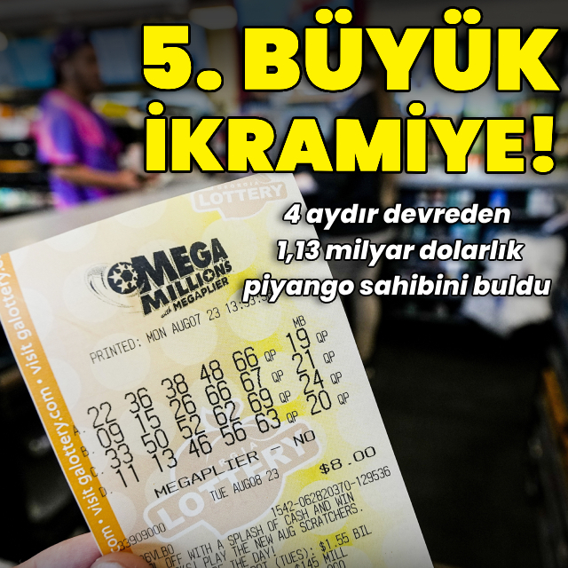 1,13 milyar dolarlık ikramiye sahibini buldu
