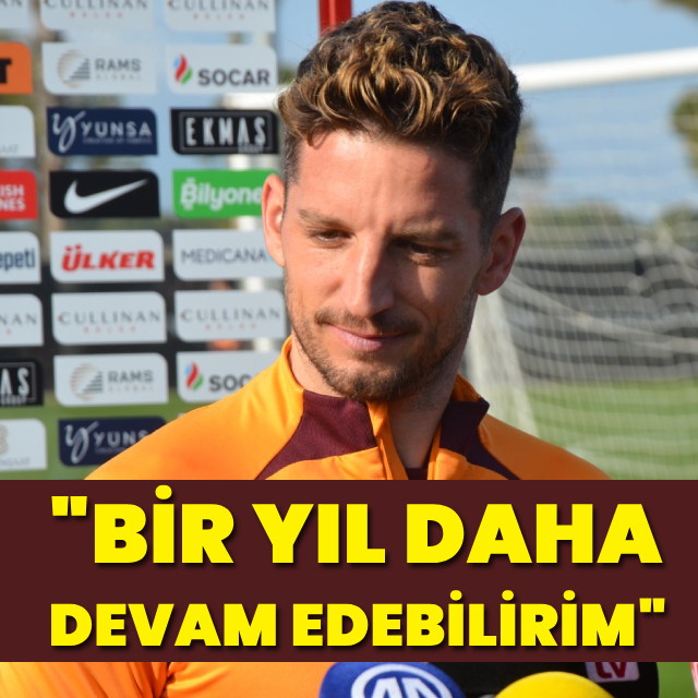 "1 yıl daha devam edebilirim"