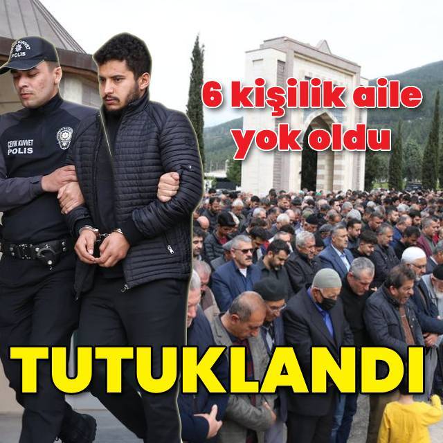 6 kişilik aileyi canından etti!