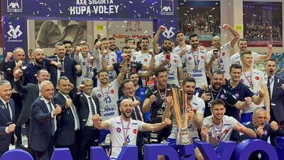 Kupa Voley'de şampiyon Halkbank!