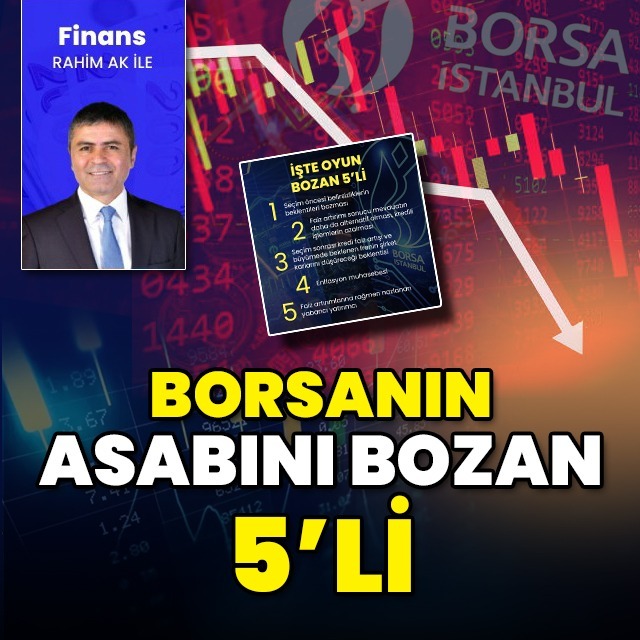Borsaya çelme takan 5 gelişme