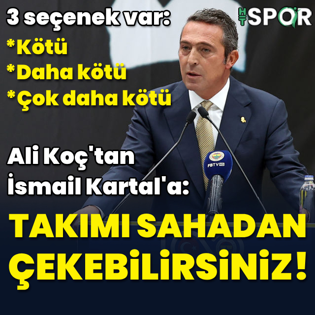 "İsterseniz takımı sahadan çekebilirsiniz"