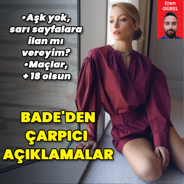 "Aşk yok"