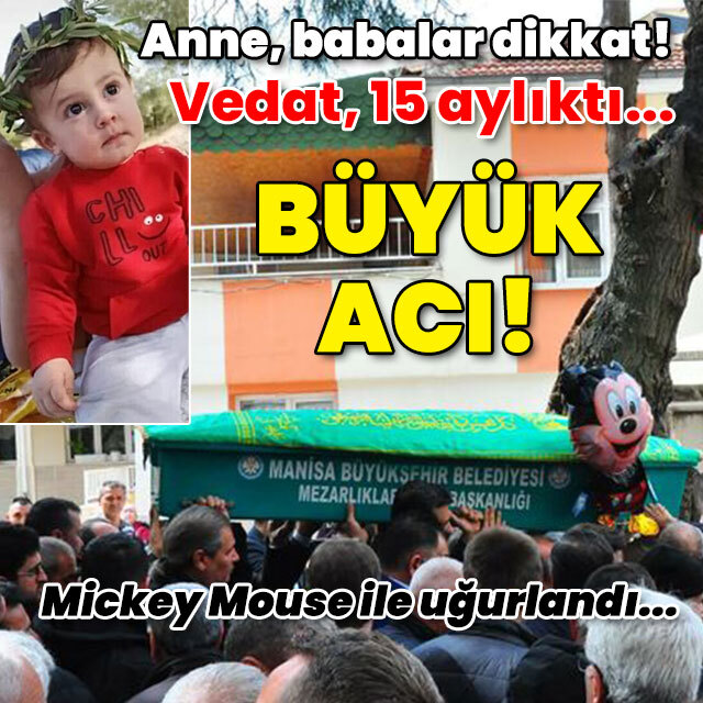Anne, babalar dikkat! Vedat 15 aylıktı... Büyük acı!