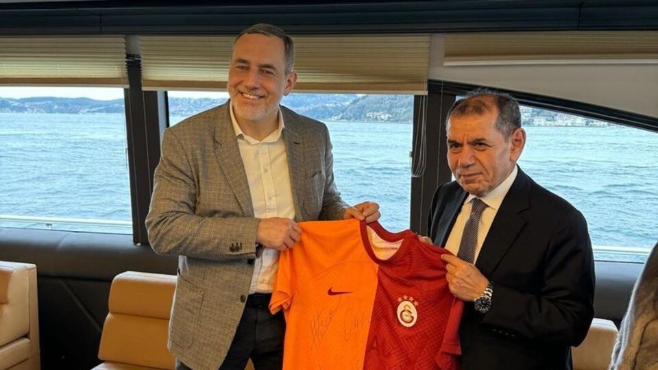 Dursun Özbek, Martin Jahn ile buluştu!