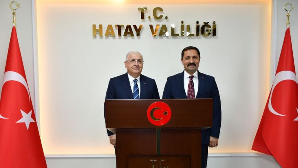 Bakan Güler Hatay Valiliğini ziyaret etti