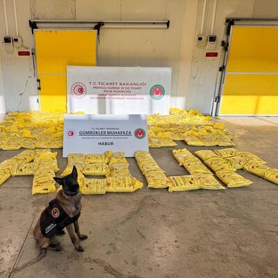Sınırda 850 kilogram eroin ele geçirildi!