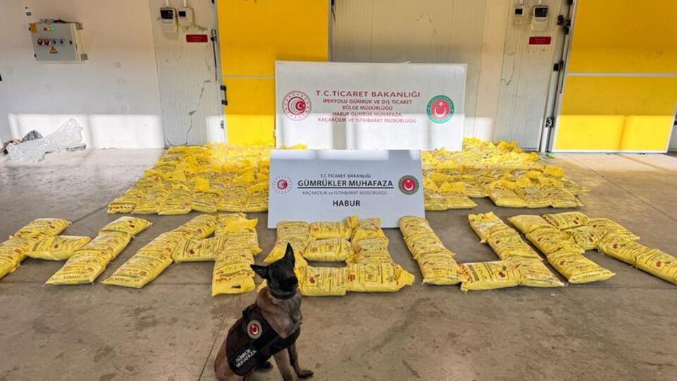 Sınırda 850 kilogram eroin ele geçirildi!