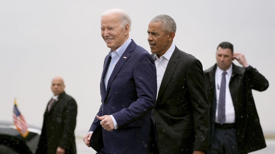 Başkan Biden, Obama ve Clinton bir arada