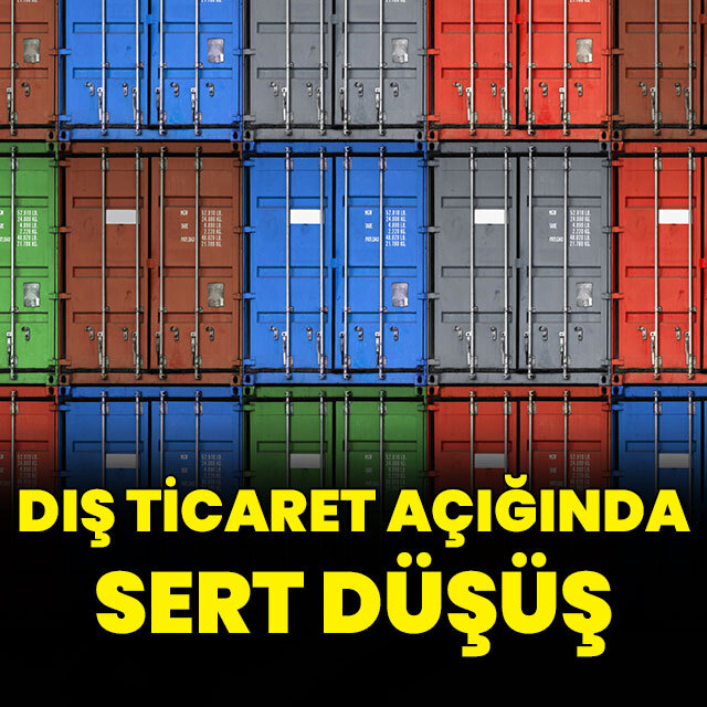 Dış ticaret açığında hızlı düşüş