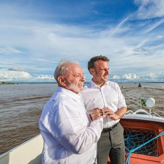 Macron Lula ile gündem olan fotoğraflarına ilişkin konuştu