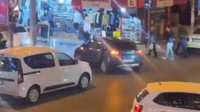 Bahçelievler'de sokak ortasında silahlı çatışma