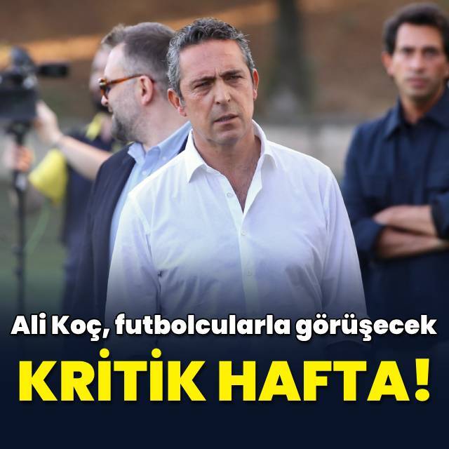 Fenerbahçe için kritik hafta!