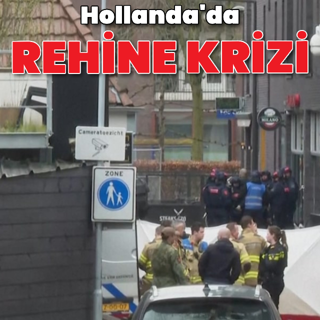 Hollanda'da rehine krizi
