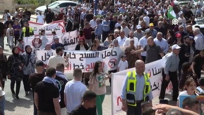 Filistinlilerden "Toprak Günü" yürüyüşü