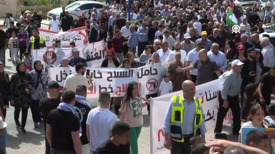 Filistinlilerden "Toprak Günü" yürüyüşü