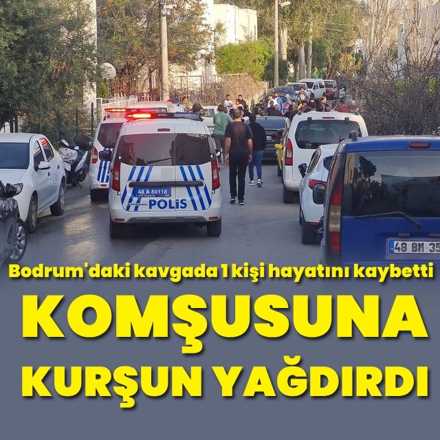 Bodrum'daki kavgada 1 kişi öldü