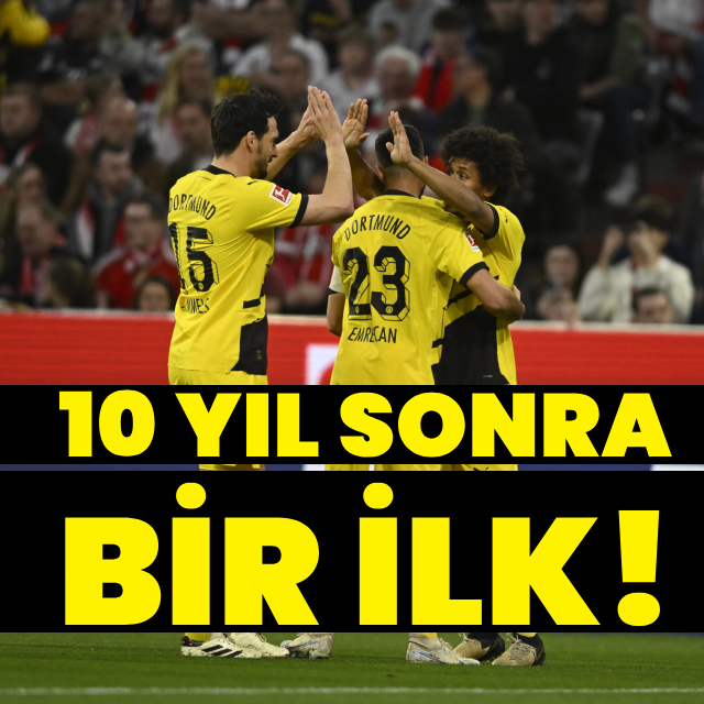 Dortmund 10 yıl sonra başardı!