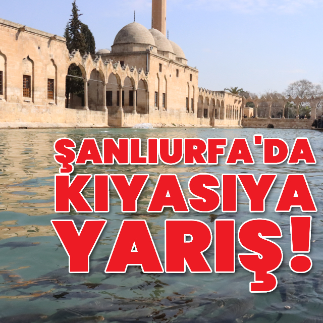 Şanlıurfa'da kıyasıya yarış!